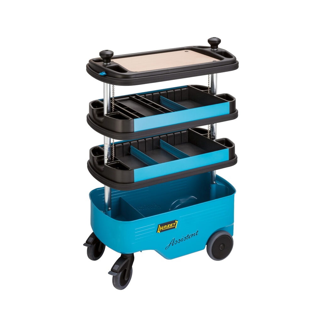 Werkzeugwagen HAZET® Assistent® Premium, absenkbar, HxBxT 1.002 x 725 x 398 mm Produktabbildung Nr. 1: Werkzeugwagen HAZET® Assistent® Premium, absenkbar, HxBxT 1.002 x 725 x 398 mm