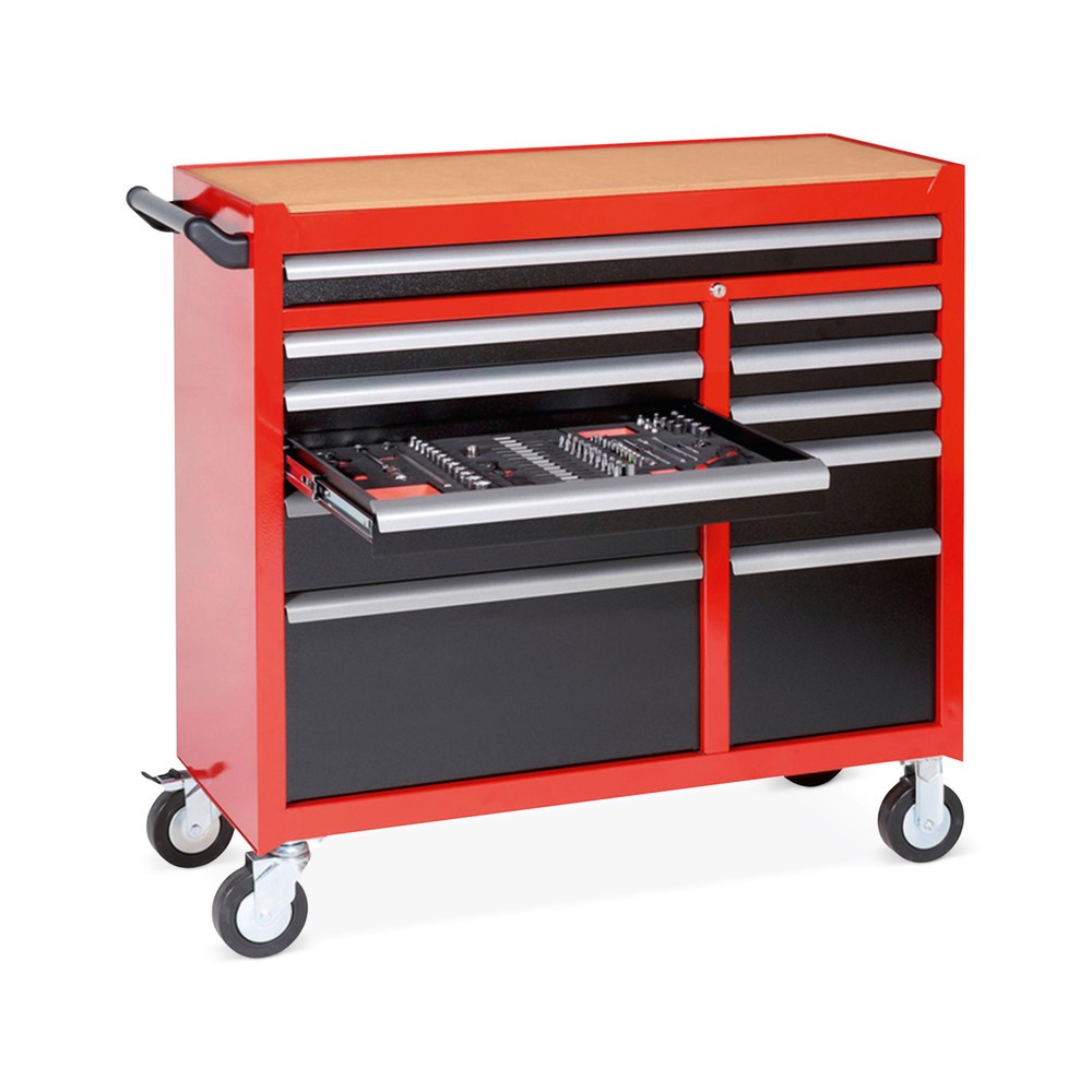 Produktabbildung Nr. 1: Waterloo™ Werkzeugwagen WE Cargo, 11 Schubladen, Höhe 7x 62 mm, 2x 132 mm, 2x 280 mm