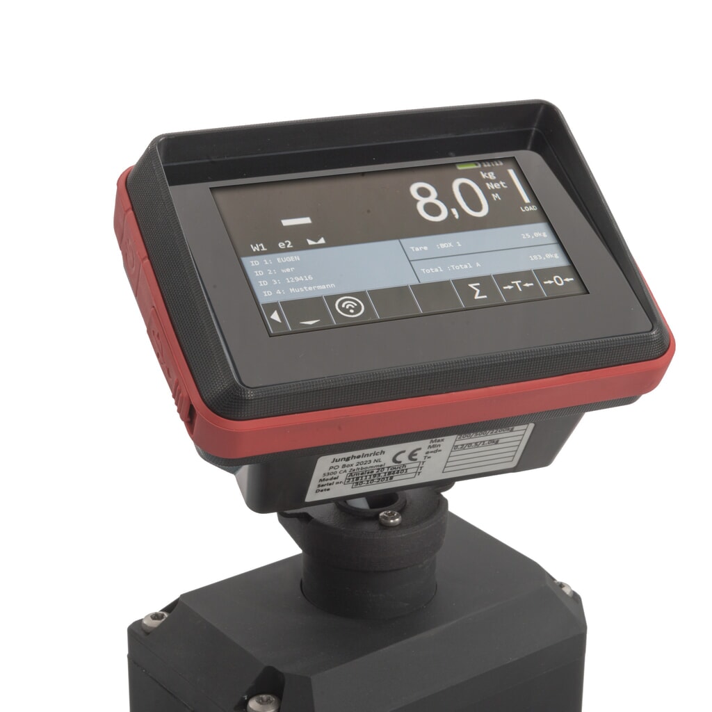 Produktabbildung Nr. 3: Hubwagen mit Waage Ameise® PTM 2.0 Scale mit Touchdisplay, Tragfähigkeit 2.000 kg