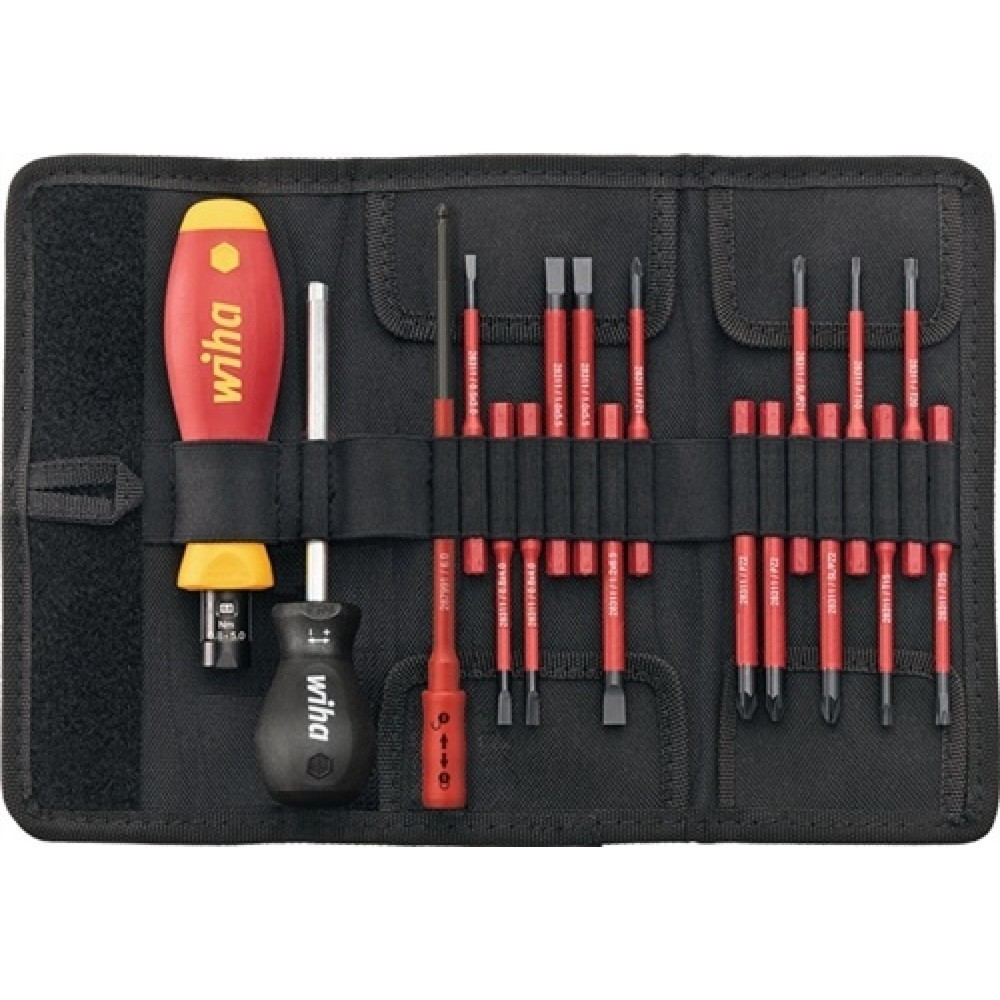 Produktabbildung: Drehmomentschraubendrehersatz slimTorque Starter Set 18-tlg.0,8-5 Nm
