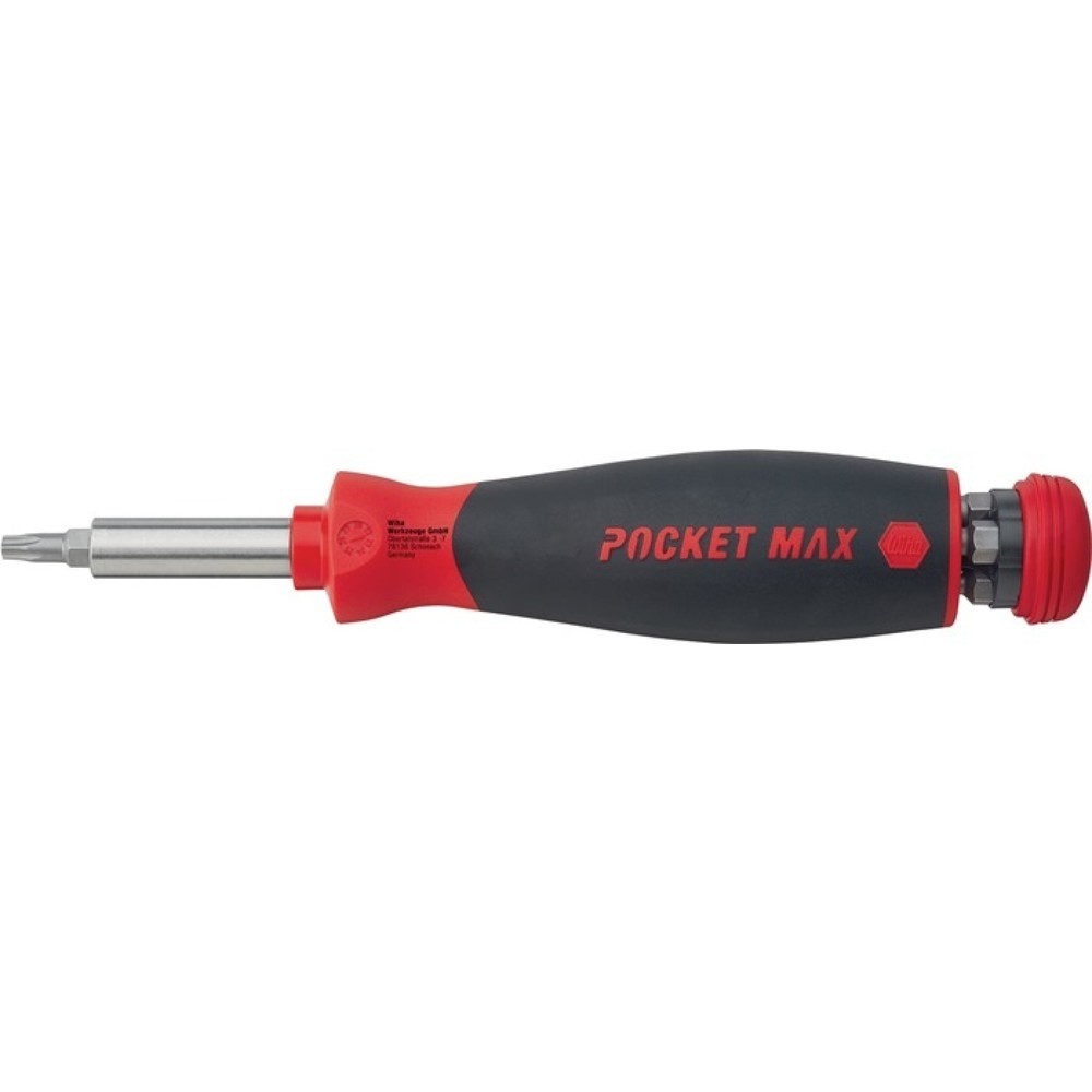 Produktabbildung: wiha Magazinbithalter Bitmagazin PocketMax® mechanik, 8-teilig, Schlitz/PH/PZD/TORX®