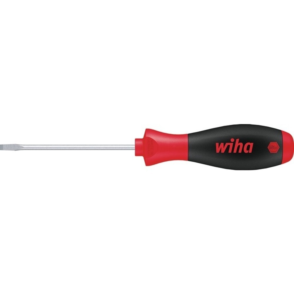 Produktabbildung: WIHA Schraubendreher 302, Klingenlänge 100 mm Mehrkomponentengriff, Schneidenbreite 3,5 mm, Rundklinge
