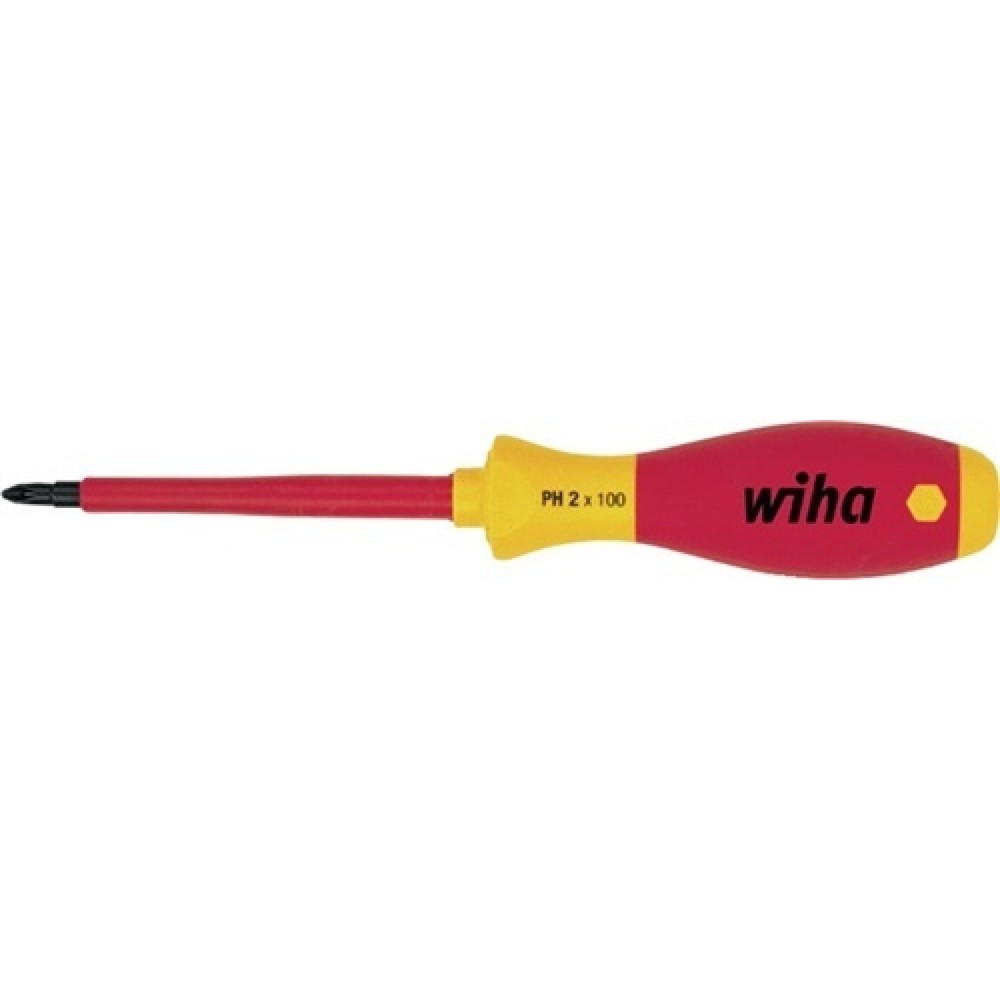 Produktabbildung: Schraubendreher VDE PH SW 0x60mm Ges.-L.164mm brün. Rundkl. Mehrkomp.-Griff