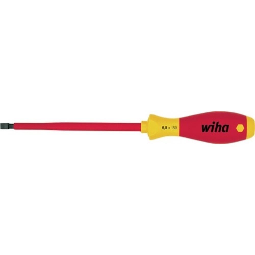 Produktabbildung: Schraubendreher VDE Schlitz SW 2,5x0,4x75mm Ges.-L.179mm brün. Rundkl.
