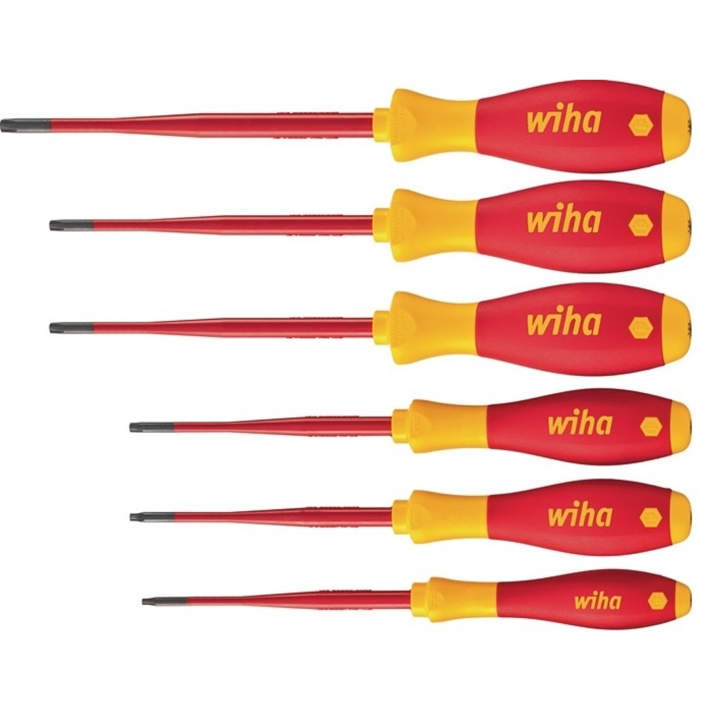 Produktabbildung: wiha Schraubendrehersatz 3251TRK6, 6-teilig TX-BO, Mehrkomponentengriff