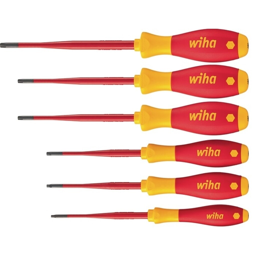 Produktabbildung: wiha Schraubendrehersatz 3251TRK6, 6-teilig TX-BO, Mehrkomponentengriff