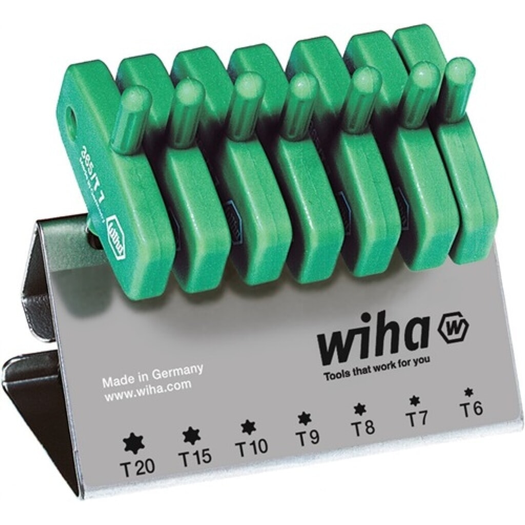 Schraubendrehersatz 365 VB T6-T20 m.Schlüsselgriff 7-tlg.WIHA Produktabbildung: Schraubendrehersatz 365 VB T6-T20 m.Schlüsselgriff 7-tlg.WIHA