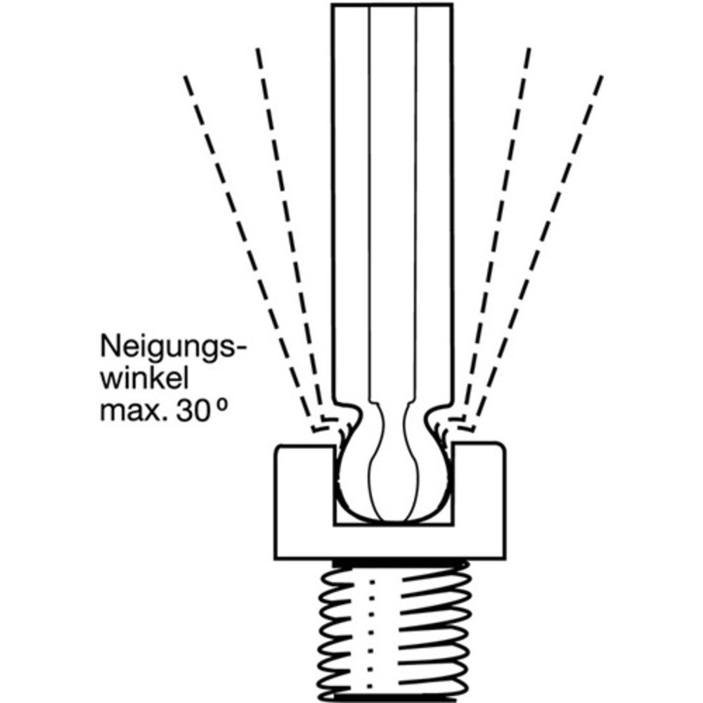Produktabbildung Nr. 3: Sechskantwinkelschraubendreher 369 SW 10mm lang,Kugelkopf 231x50mm WIHA