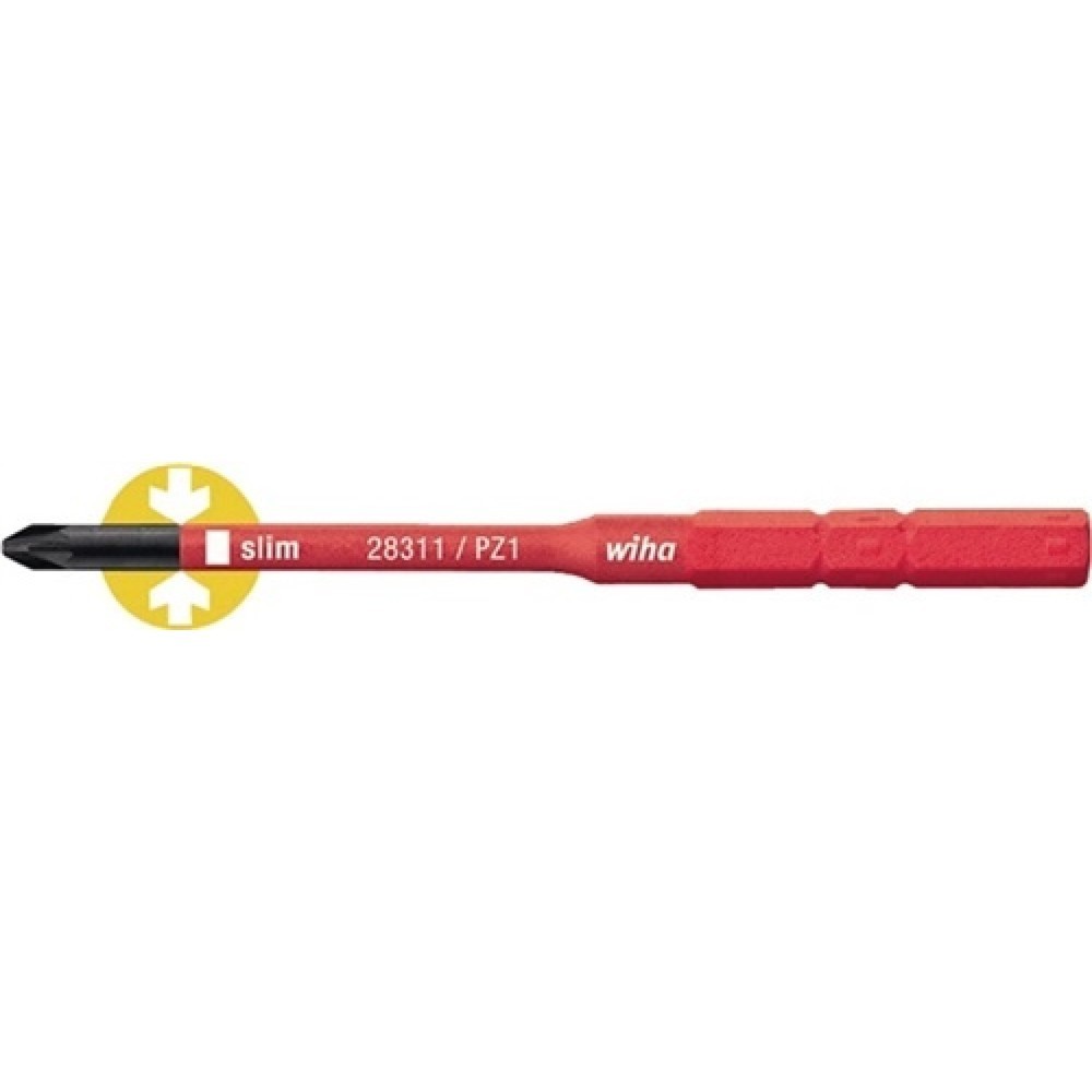 Produktabbildung: Bit VDE PZD 2x75mm slimBit