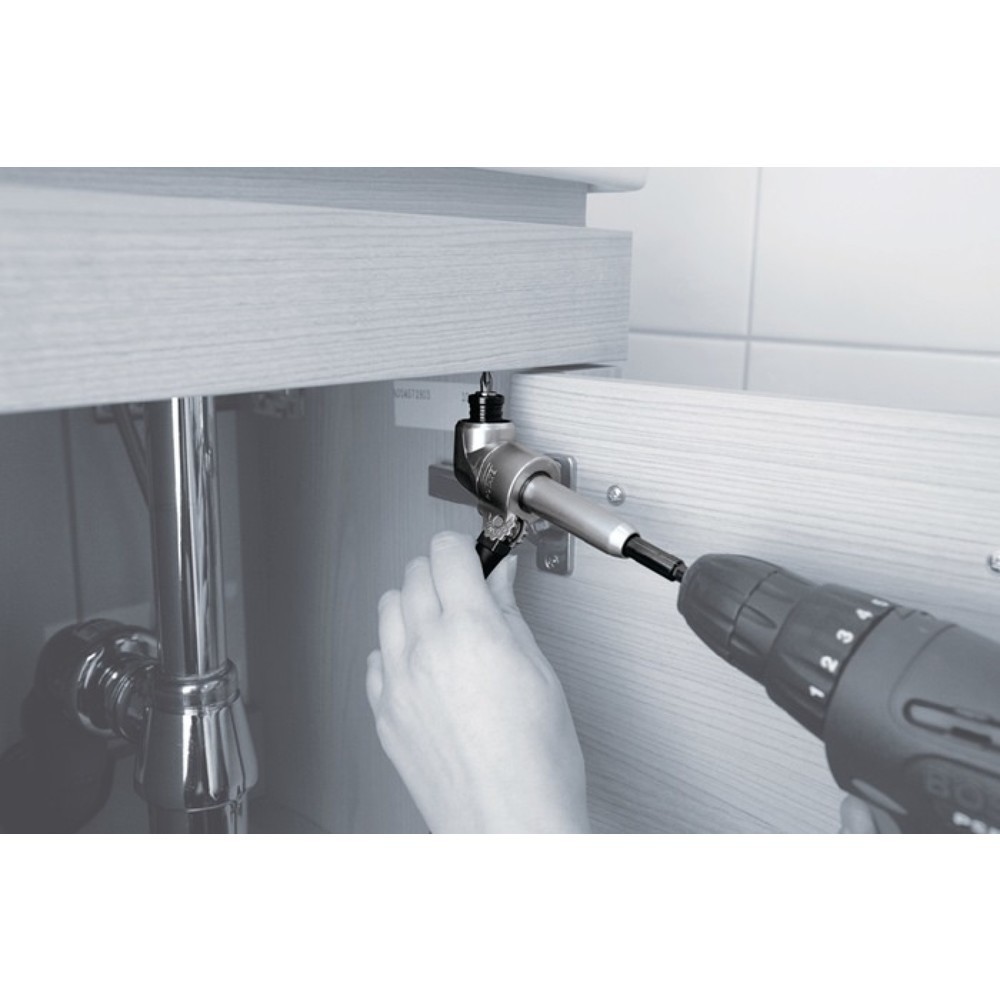 Produktabbildung Nr. 2: WIHA Winkelschraubvorsatz, 1/4 ″ Drehmoment max. 57 Nm, 2000 min-¹