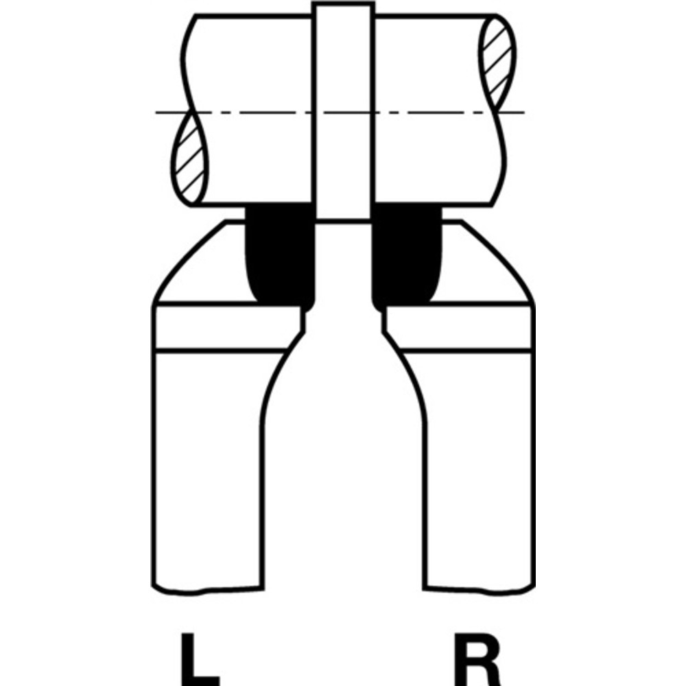 Produktabbildung Nr. 2: Eckdrehmeißel DIN 4978ISO3 16x10mm HM P25/P30 re. Wilke