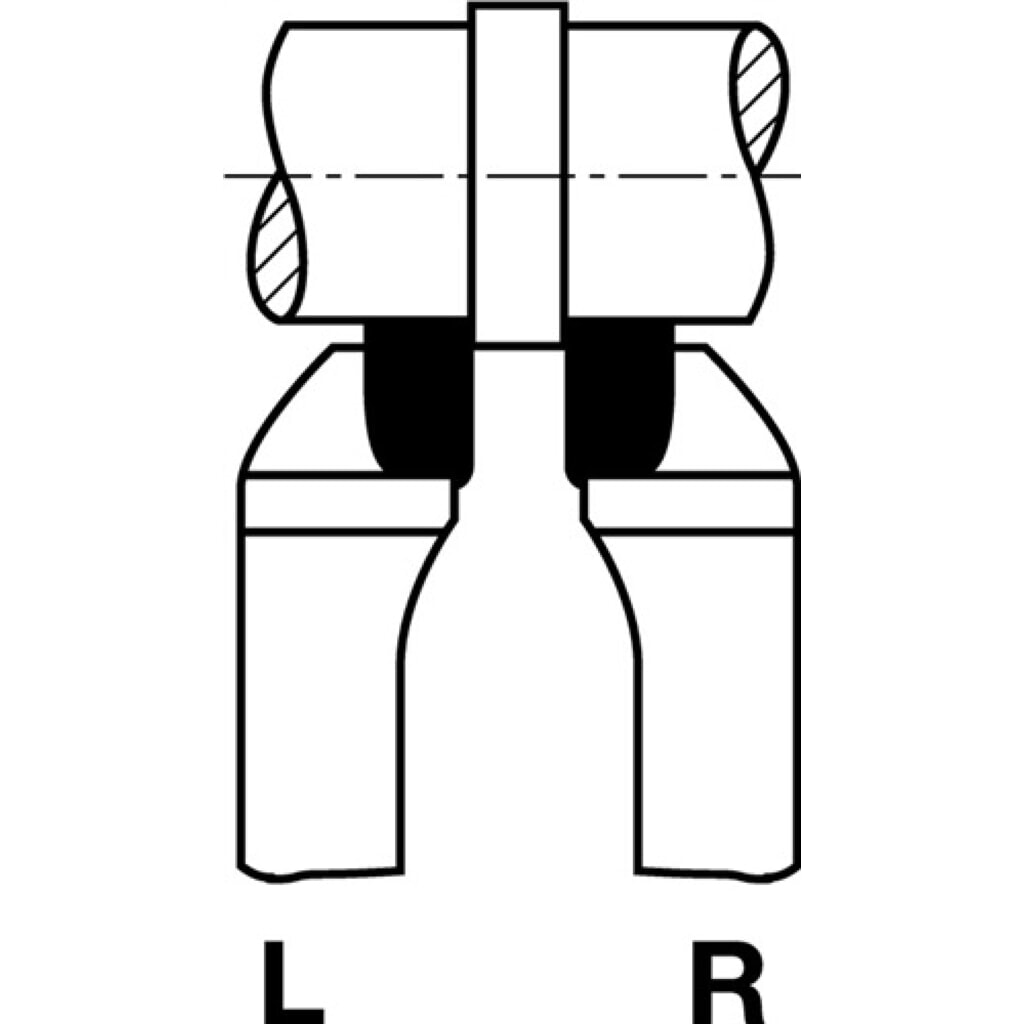 Produktabbildung Nr. 2: Seitendrehmeißel DIN 4980ISO6 10x10mm HM P25/P30 re. Wilke