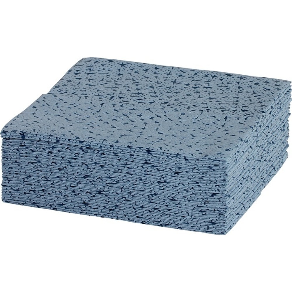Produktabbildung: WIPEX Putztuch WIPEX STAR, L380xB300ca. mm, blau
