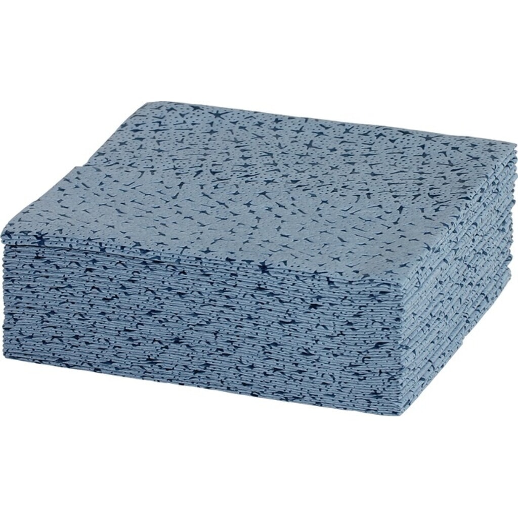 Produktabbildung: WIPEX Putztuch WIPEX STAR, L380xB300ca. mm, blau