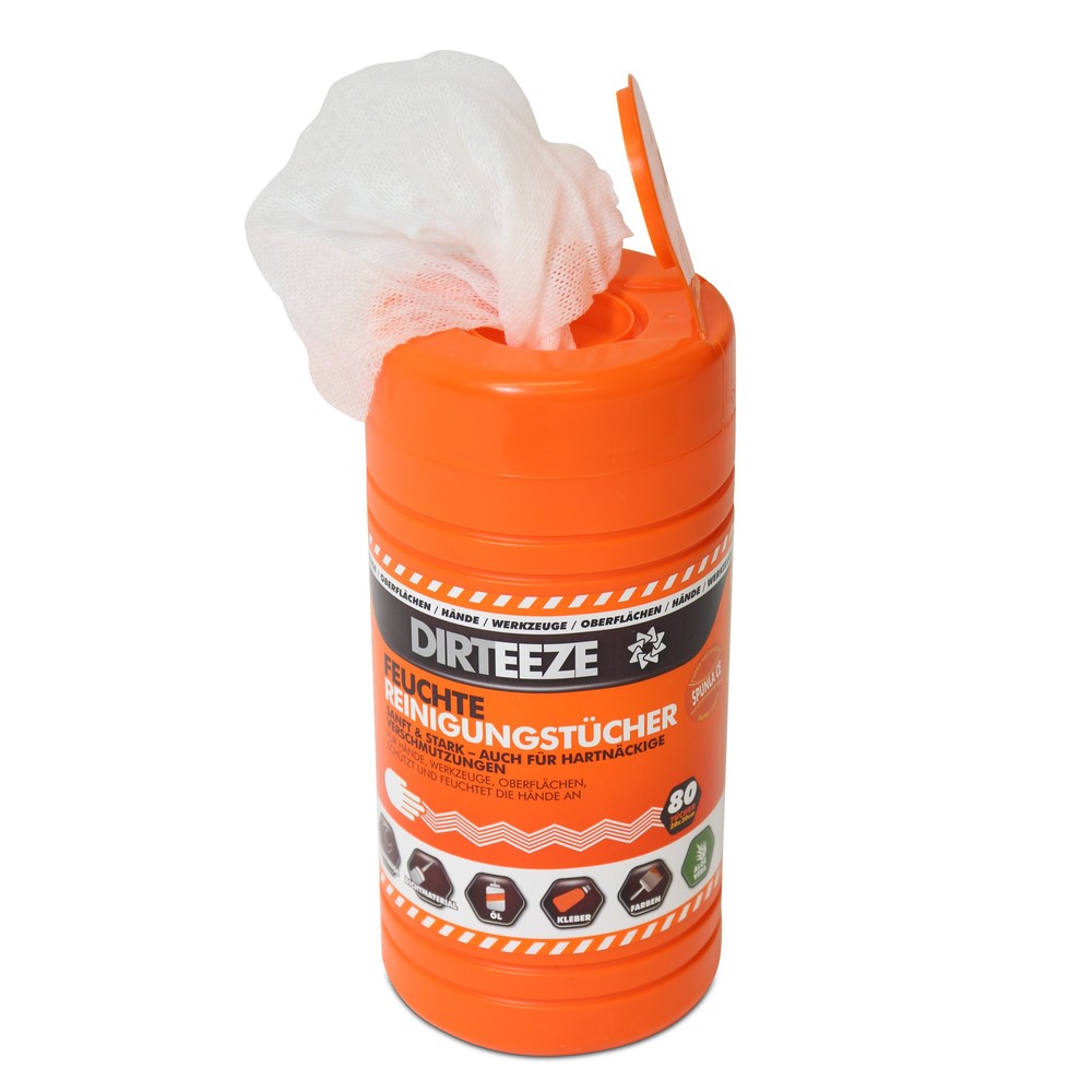 Produktabbildung Nr. 2: Wischtücher für Öl, Farbe, Klebstof + Schmierfett, imprägniert, HxB 300 x 200 mm, weiß