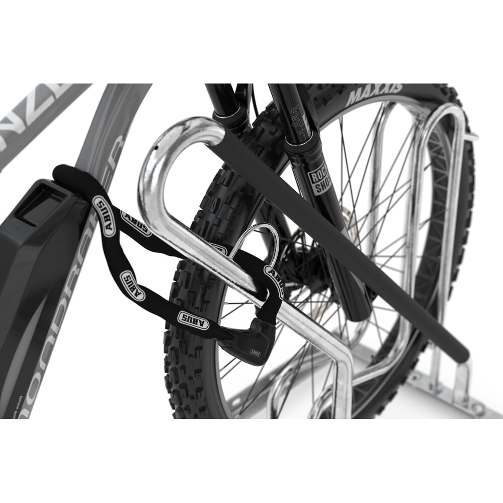 Produktabbildung Nr. 2: wsm® Anlehnparker 4700 XBF, Freiaufstellung, feuerverzinkt, 1-seitige Radeinstellung, 2 Stellplätze, Radabstand 500 mm