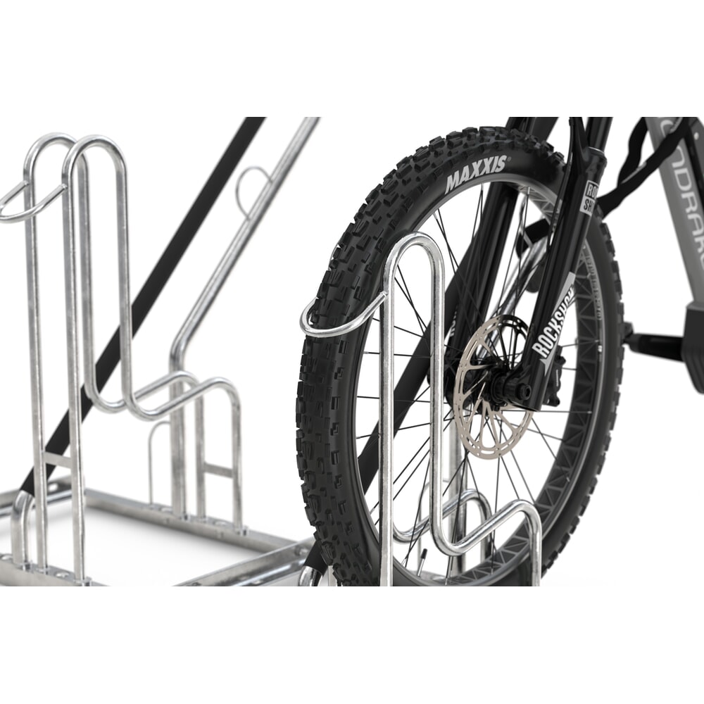 Produktabbildung Nr. 5: wsm® Anlehnparker 4801 XXBF, 1-seitige Radeinstellung, 1 Stellplatz, Hocheinstellung