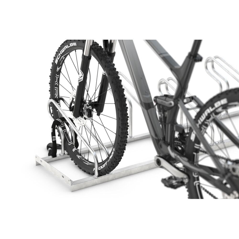 Produktabbildung Nr. 3: wsm® Bügelparker, 1-seitig, 3 Stellplätze, verzinkt