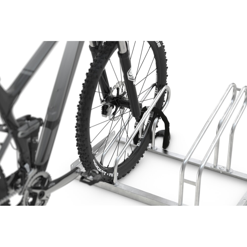 Produktabbildung Nr. 4: wsm® Bügelparker, 1-seitig, 3 Stellplätze, verzinkt
