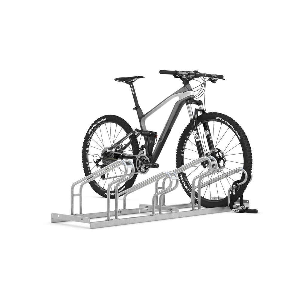 Produktabbildung Nr. 8: wsm® Bügelparker, 1-seitig, 4 Stellplätze, verzinkt