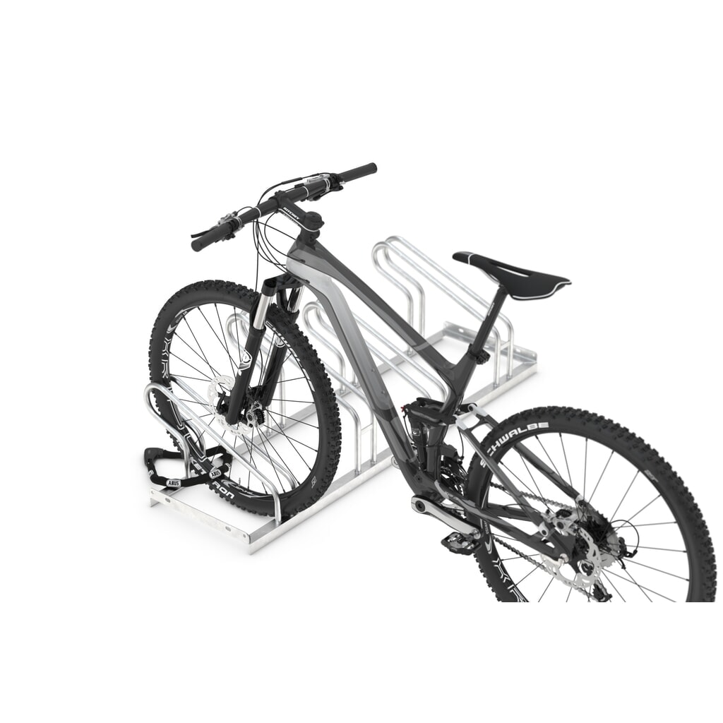 Produktabbildung Nr. 3: wsm® Bügelparker, 2-seitig, 6 Stellplätze, verzinkt