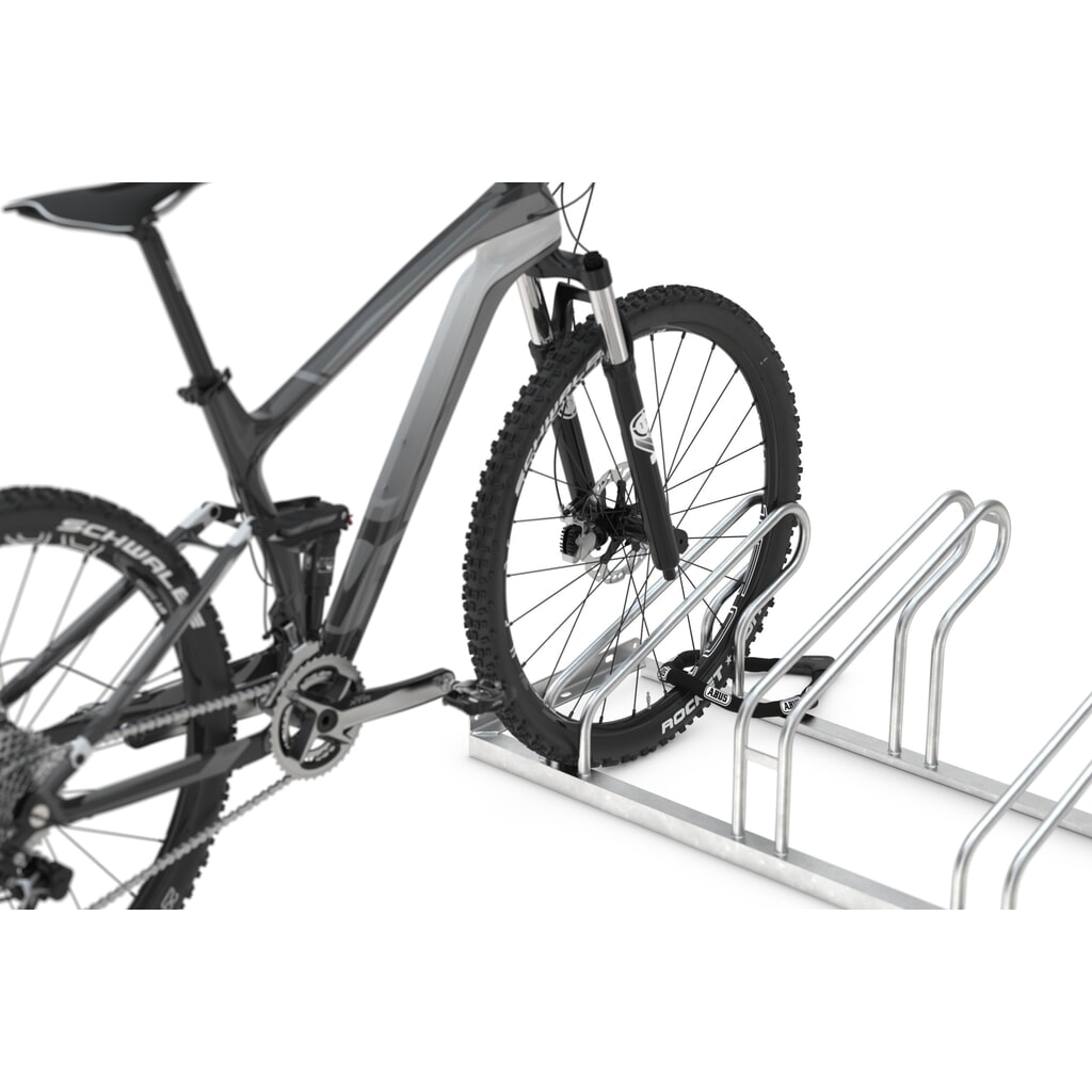 Produktabbildung Nr. 4: wsm® Bügelparker, 2-seitig, 6 Stellplätze, verzinkt