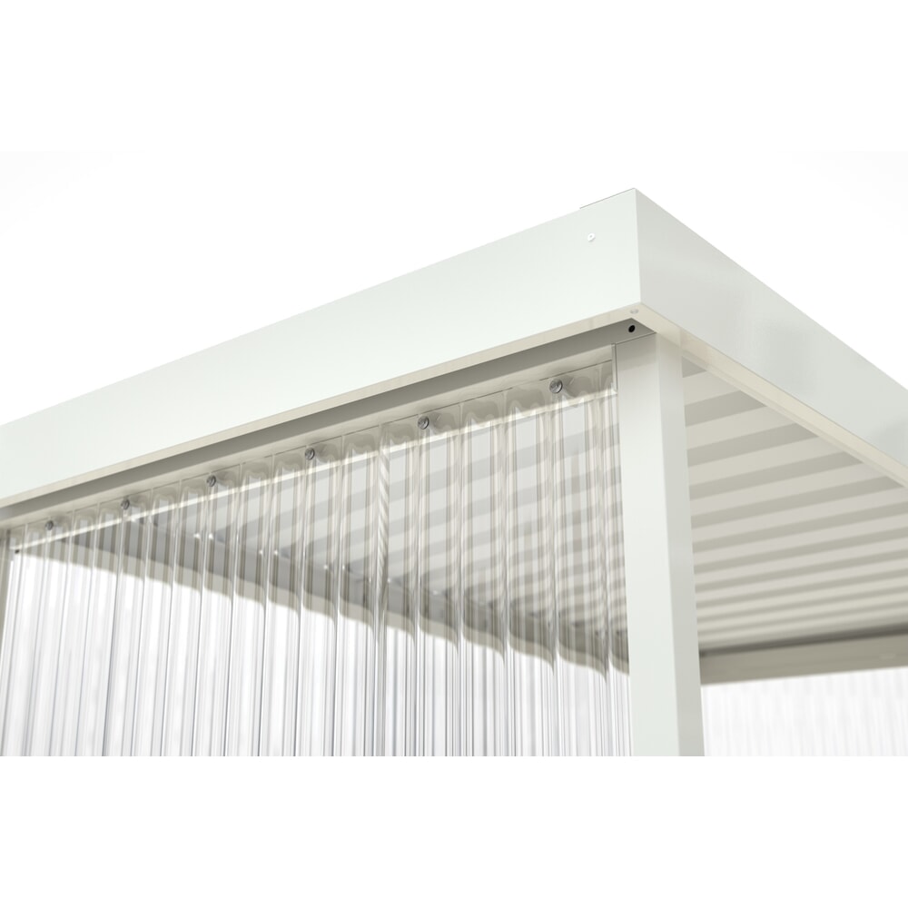 Produktabbildung Nr. 5: wsm® Raucherunterstand, für 5 Personen, grauweiß