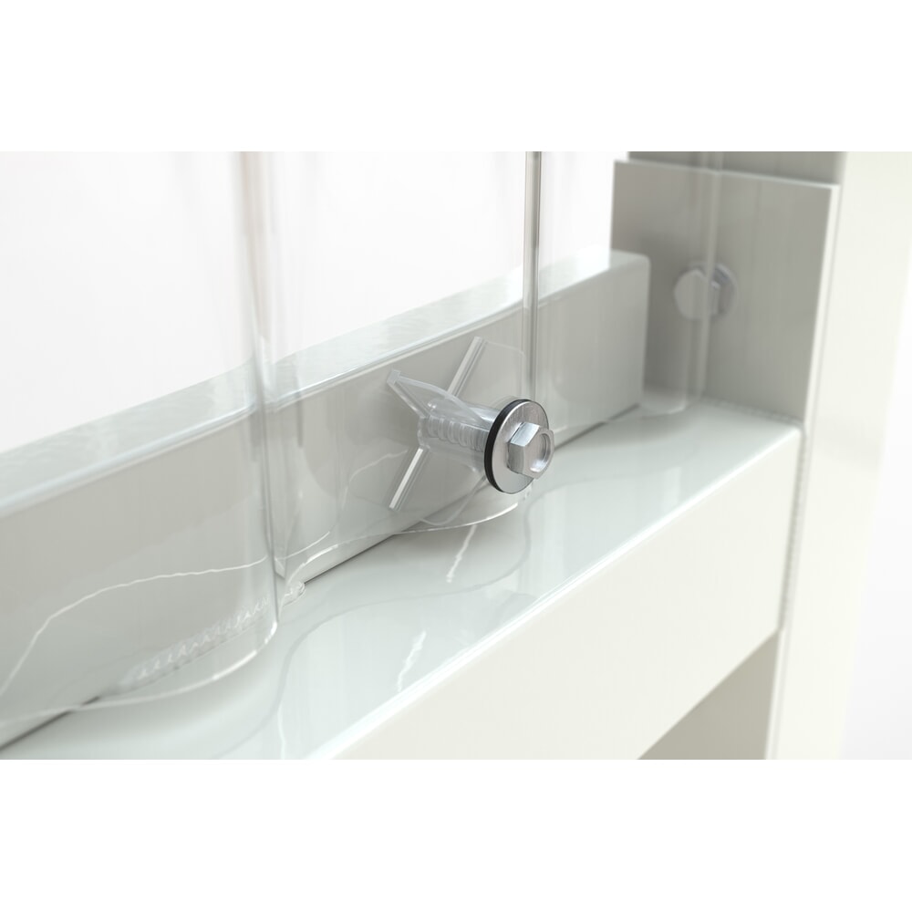 Produktabbildung Nr. 6: wsm® Raucherunterstand, für 5 Personen, grauweiß