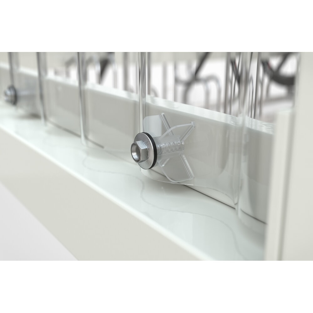 Produktabbildung Nr. 7: wsm® Raucherunterstand, für 5 Personen, grauweiß