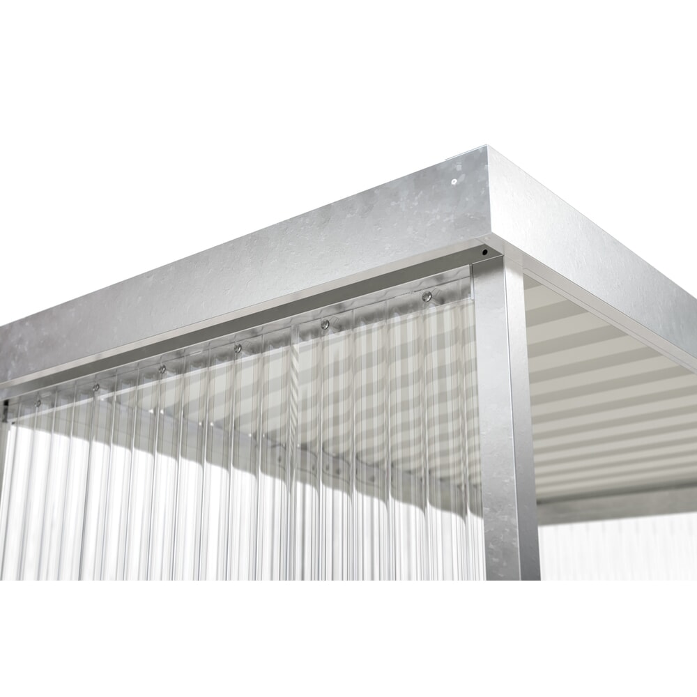 Produktabbildung Nr. 4: wsm® Raucherunterstand, für 5 Personen, verzinkt