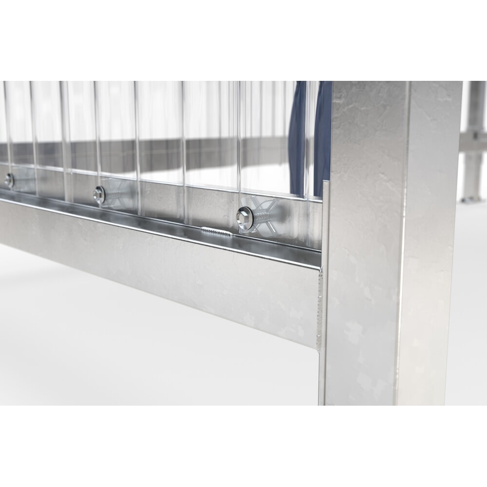 Produktabbildung Nr. 6: wsm® Raucherunterstand, für 2-3 Personen, verzinkt