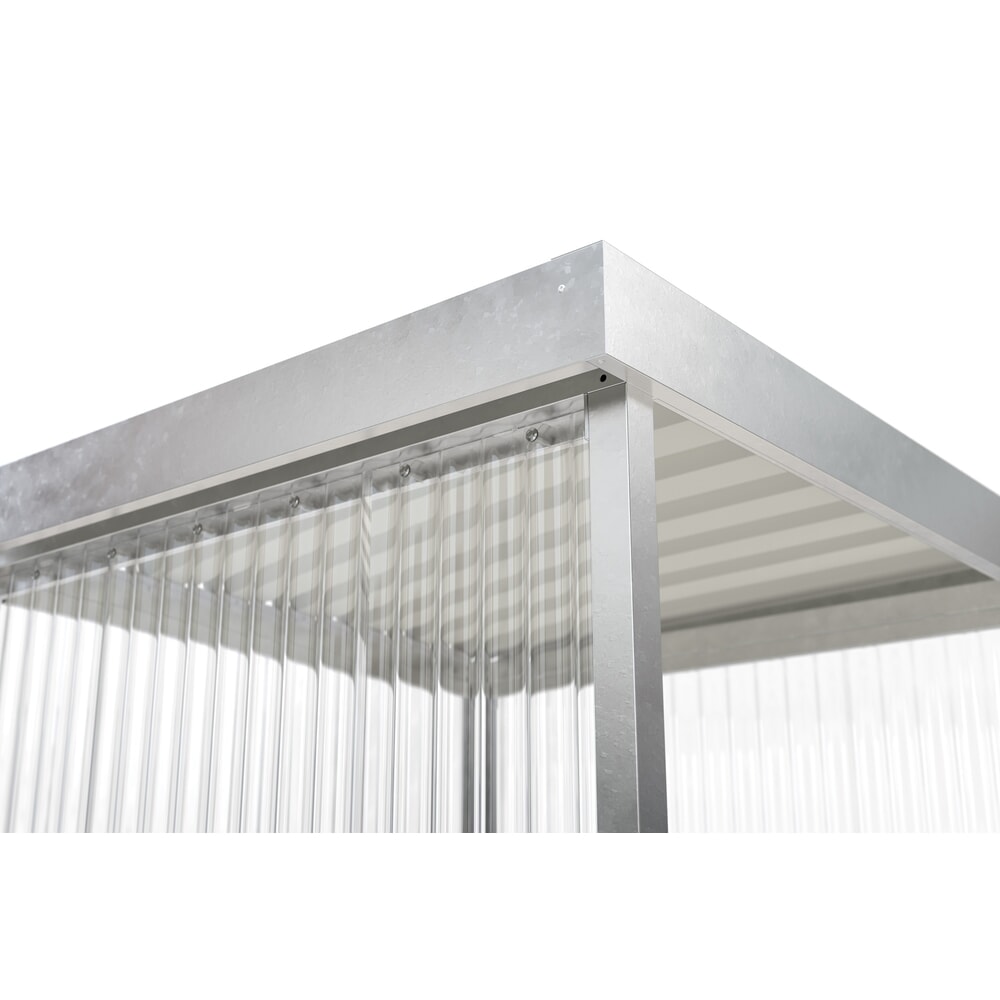 Produktabbildung Nr. 7: wsm® Raucherunterstand, für 2-3 Personen, verzinkt