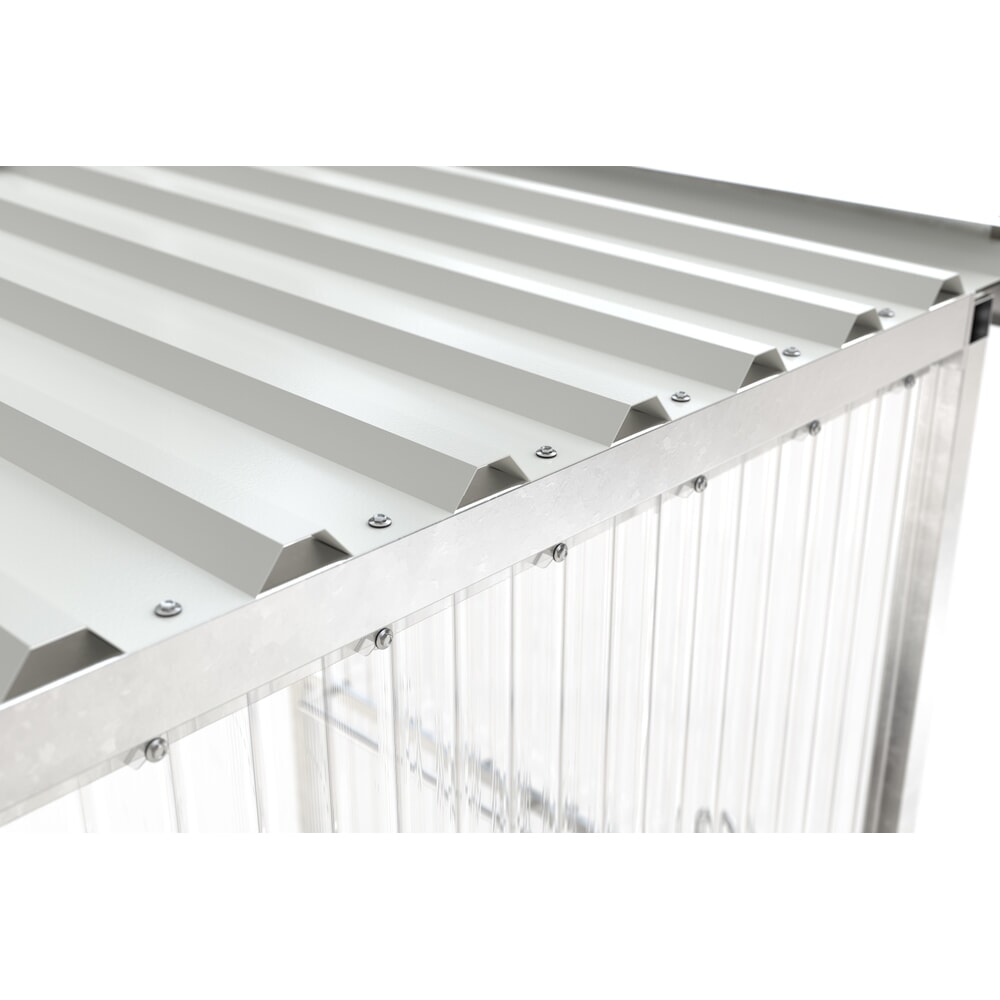 Produktabbildung Nr. 8: wsm® Raucherunterstand, für 2-3 Personen, verzinkt