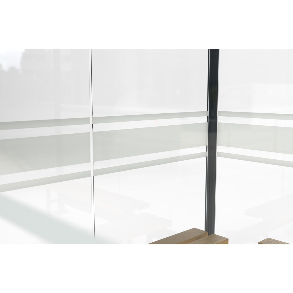Produktabbildung Nr. 4: wsm® Raucherunterstand Köln, U-Form, inkl. Bank und Standascher