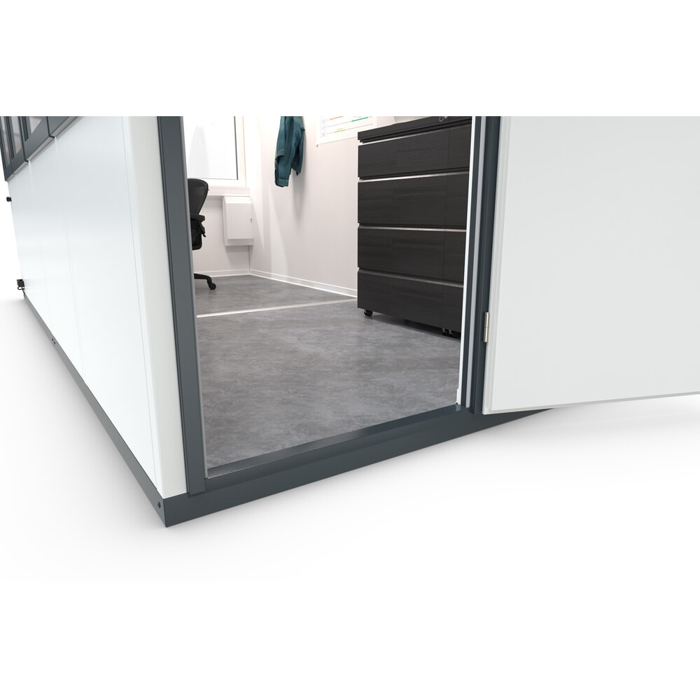 Produktabbildung Nr. 3: wsm® Raumsystem MULTIROOM für den Außenbereich, Grundfläche 8,00 m², vollständig montiert