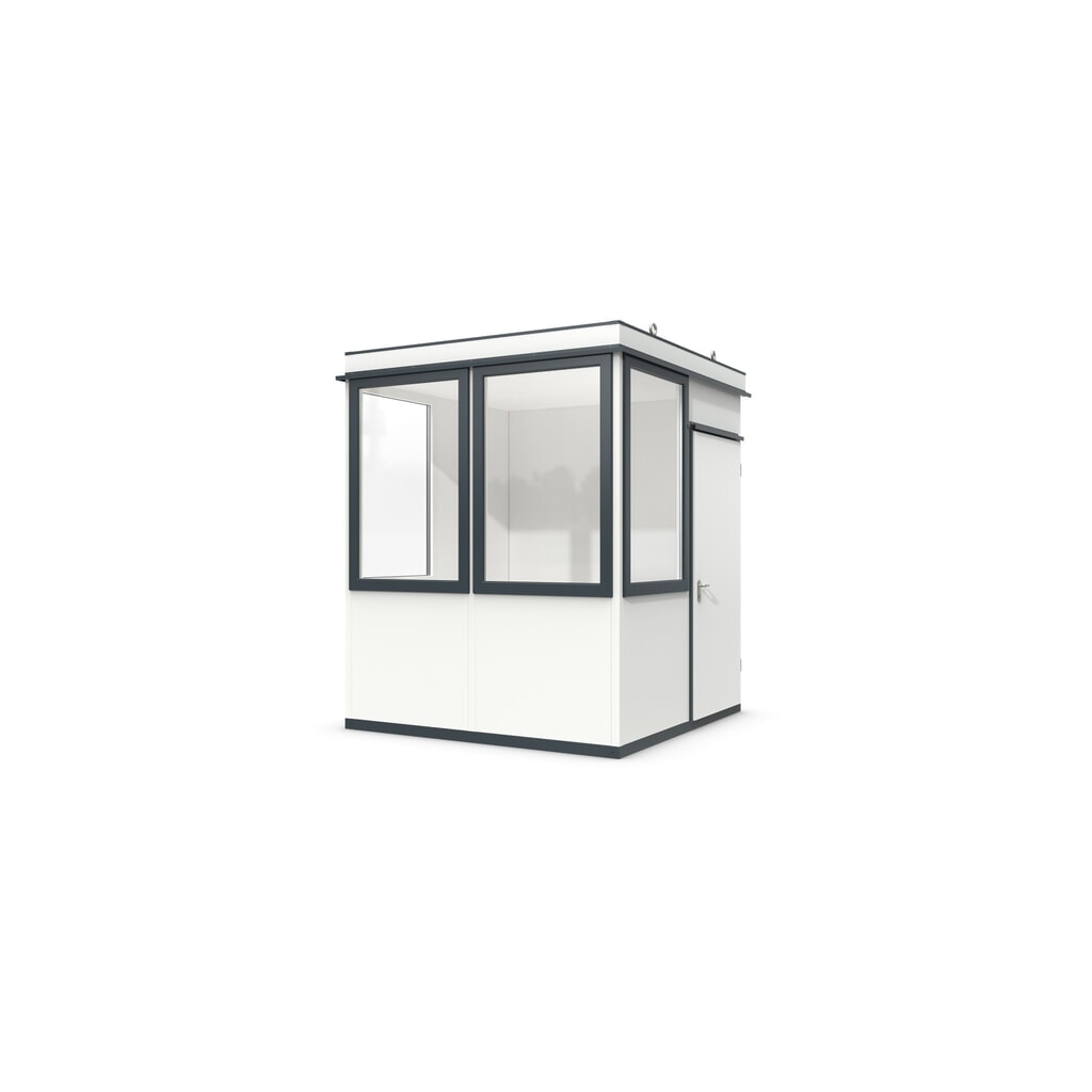 Produktabbildung: wsm® Raumsystem MULTIROOM für den Außenbereich, Grundfläche 5,47 m², vollständig montiert