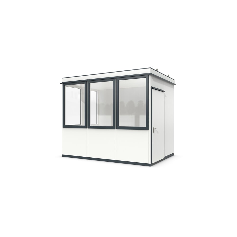 Produktabbildung: wsm® Raumsystem MULTIROOM für den Außenbereich, Grundfläche 8,00 m², vollständig montiert