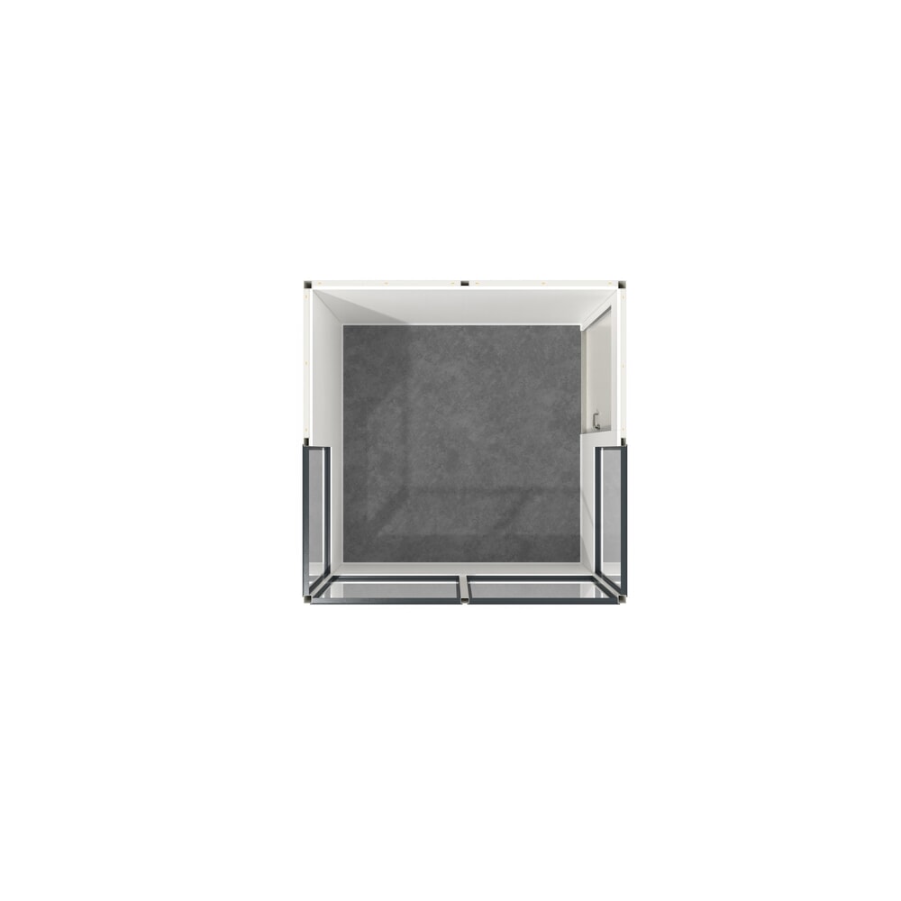 Produktabbildung Nr. 6: wsm® Raumsystem MULTIROOM für den Innenbereich, Grundfläche 5,20 m², ohne Elektropaket