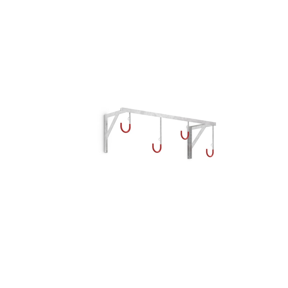 Produktabbildung: wsm® Reihen-Hängeparker, 4 Stellplätze, Deckenmontage