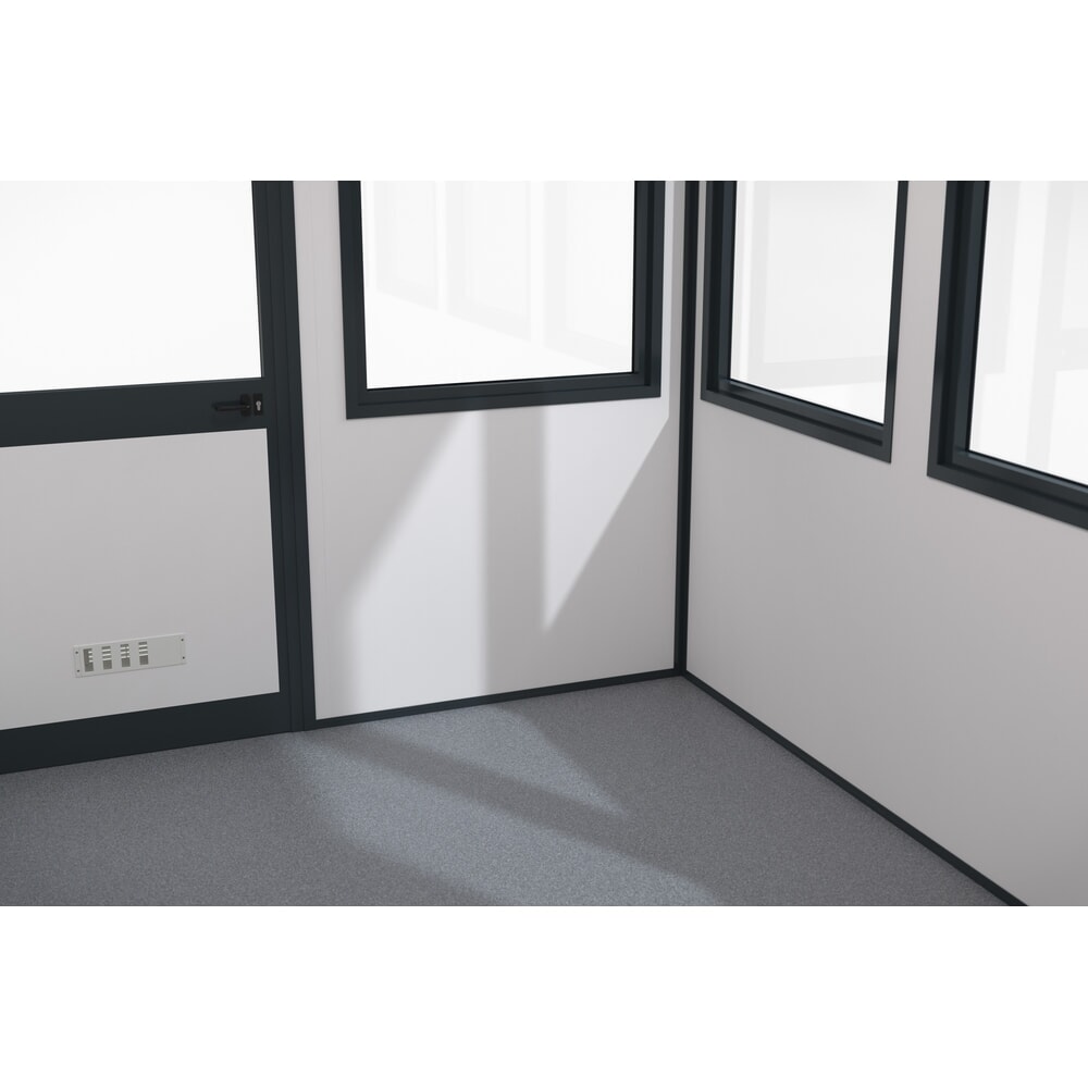 Produktabbildung Nr. 8: wsm® Selbstbauhaus SMARTUNIT für den Innenbereich, Grundfläche 5,95 m², HxBxT 2.600 x 2.440 x 2.440 mm