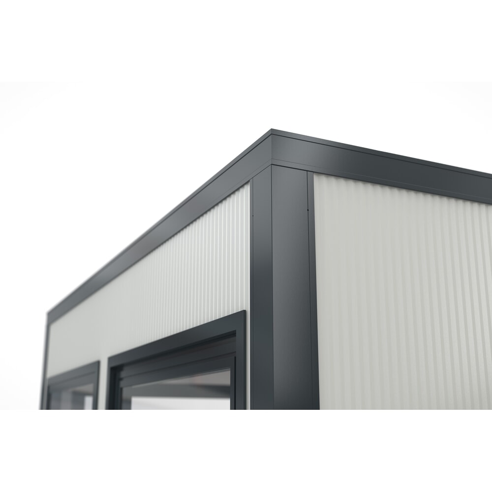 Produktabbildung Nr. 10: wsm® Selbstbauhaus SMARTUNIT für den Innenbereich, Grundfläche 5,95 m², HxBxT 2.600 x 2.440 x 2.440 mm