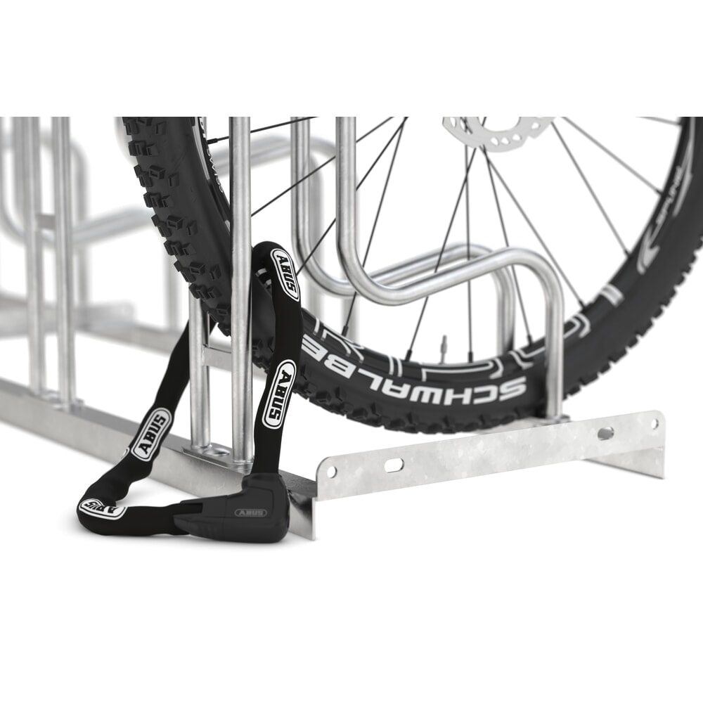 Produktabbildung Nr. 5: wsm® Standparker 4000 BR, 1-seitig, feuerverzinkt, Radabstand 390 mm, 3 Stellplätze