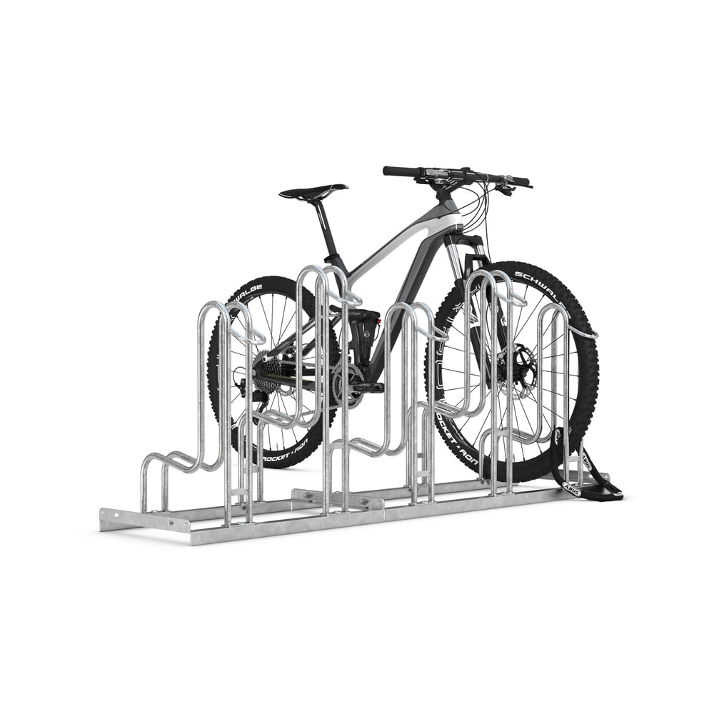 Produktabbildung Nr. 8: wsm® Standparker 4000 BR, 1-seitig, feuerverzinkt, Radabstand 390 mm, 5 Stellplätze