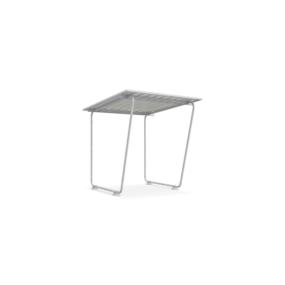 Produktabbildung Nr. 3: wsm® Überdachung, 1-seitig, GF, Breite 2.145 mm