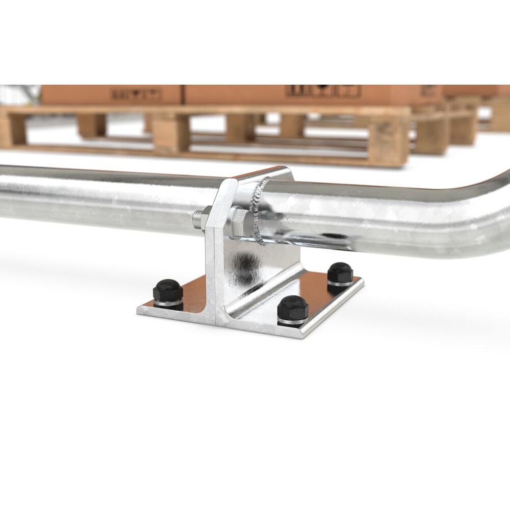 Produktabbildung Nr. 2: wsm® Überdachung, 2-seitig, GF, Breite 4.300 mm