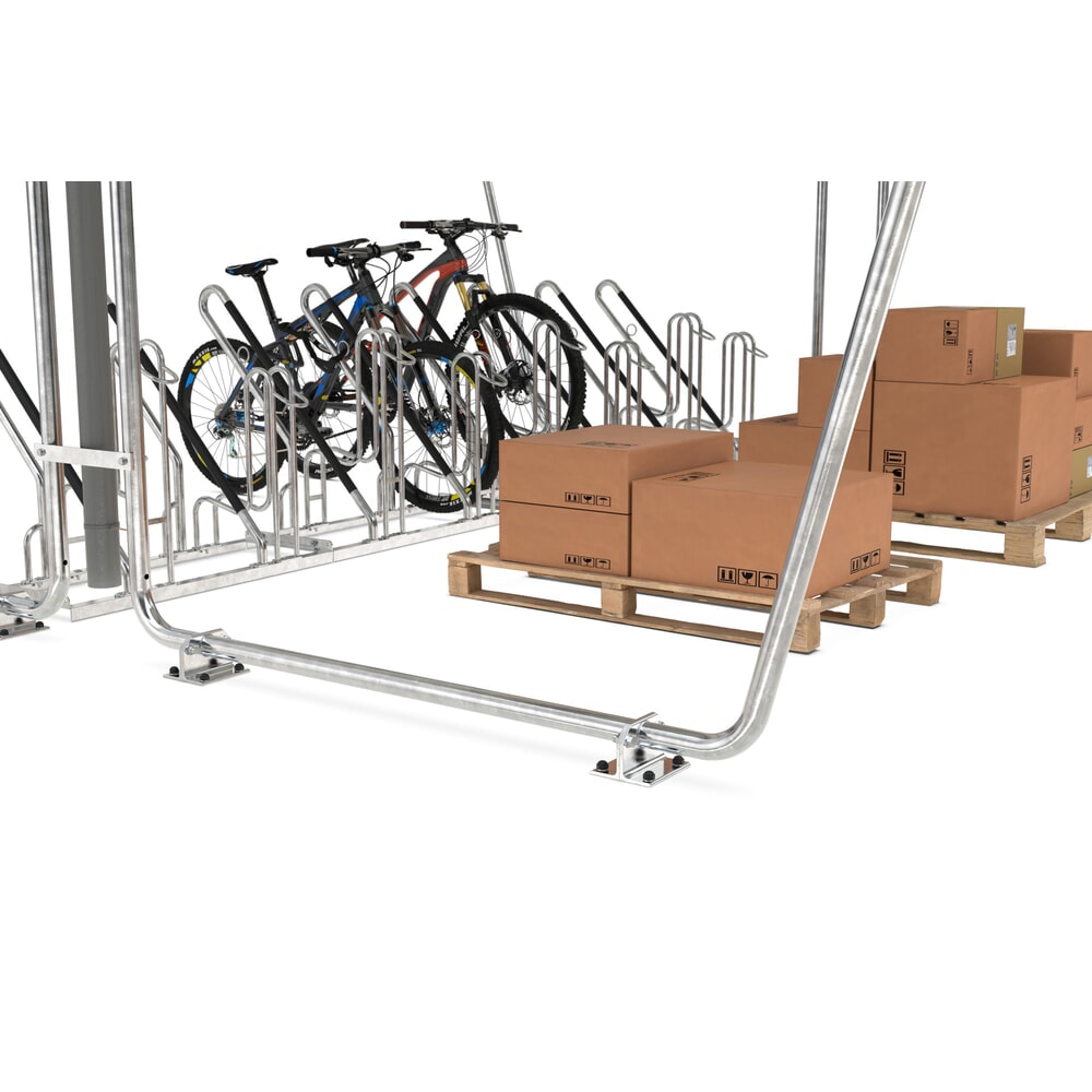Produktabbildung Nr. 3: wsm® Überdachung, 2-seitig, GF, Breite 4.300 mm