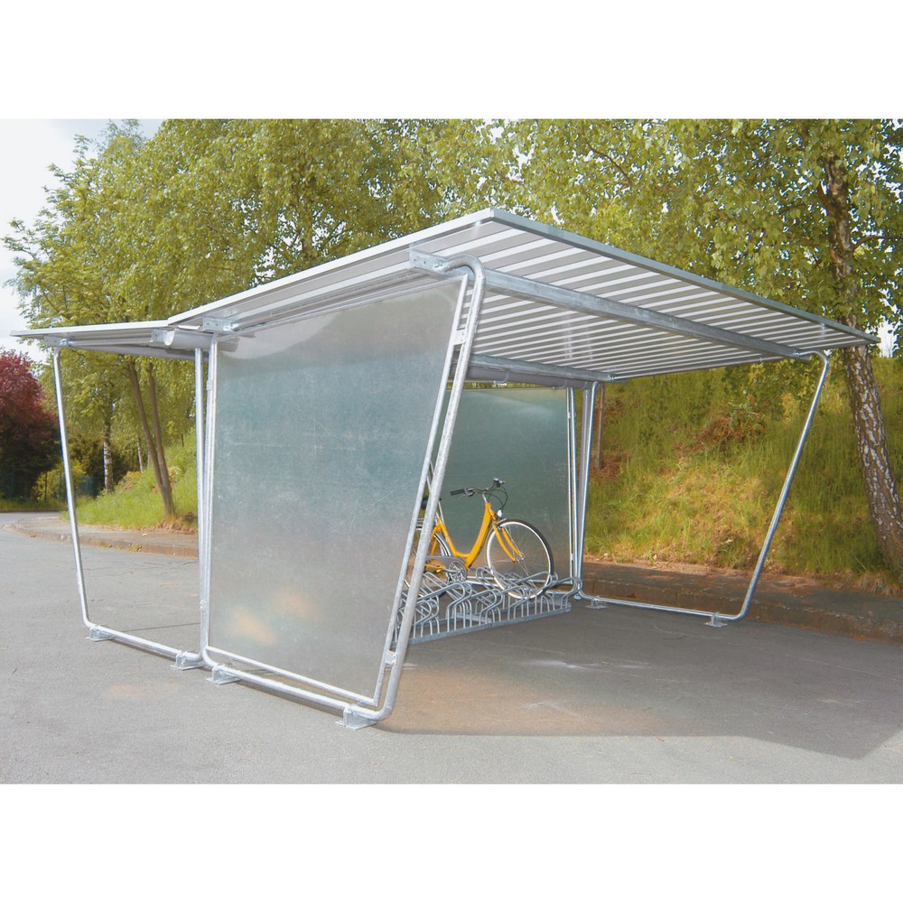 Produktabbildung Nr. 9: wsm® Überdachung, 2-seitig, GF, Breite 4.300 mm