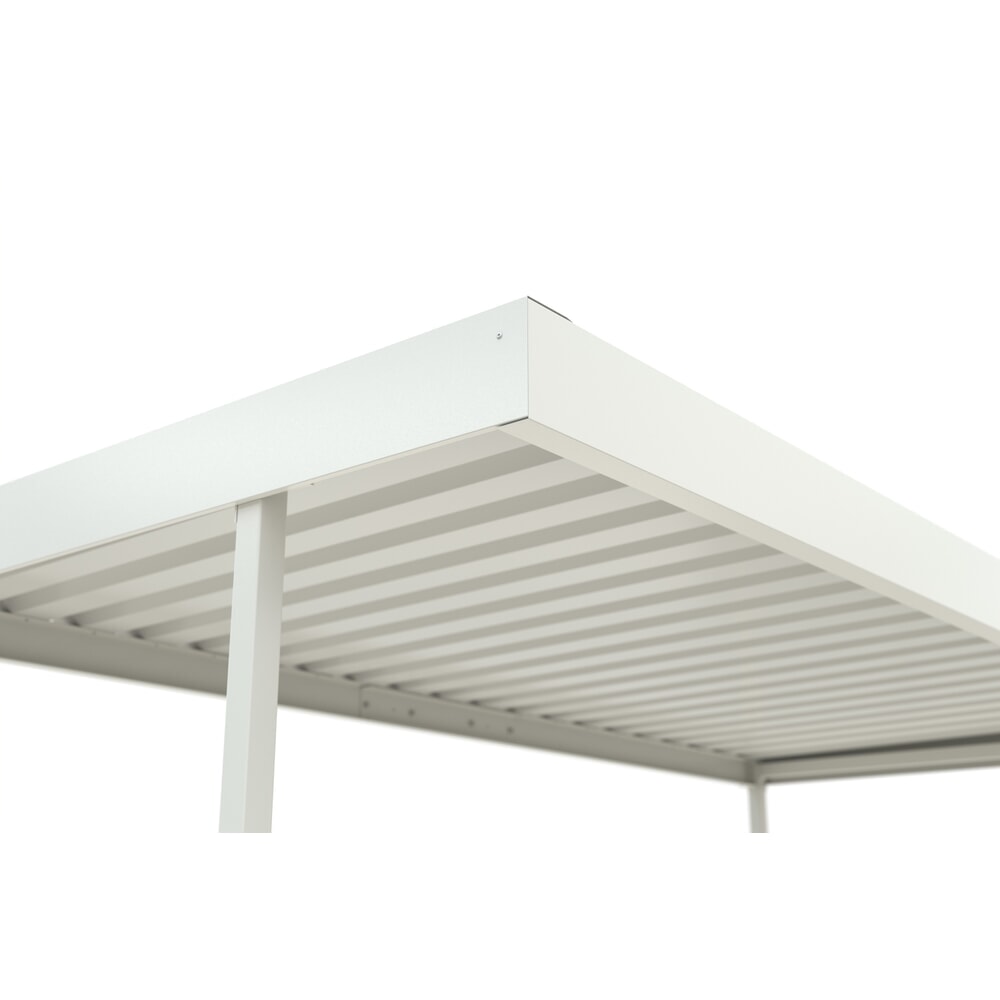 Produktabbildung Nr. 5: wsm® Überdachung VARIO, 1-seitig, GF, HxBxT 2.360 x 4.300 x 2.200 mm, RAL 9002