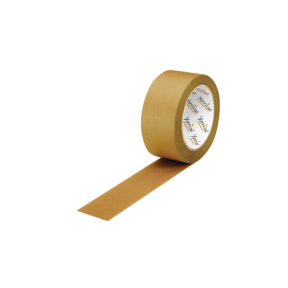 Produktabbildung: Xenial Papier-Klebeband, 50 mm breit x 50 lfm, Stärke 135 µ, braun