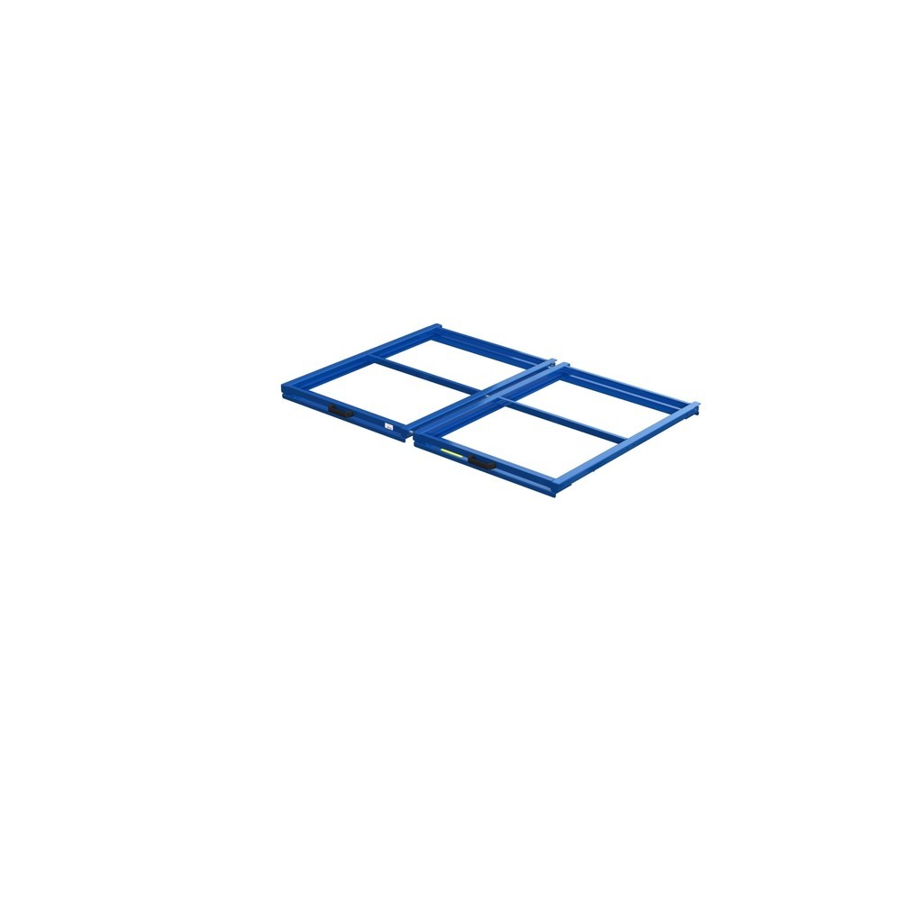Produktabbildung Nr. 2: XL-Palettenauszug, Tragkraft 400 kg, 70 % Auszugstiefe, BxT 1.700 x 1.200 mm